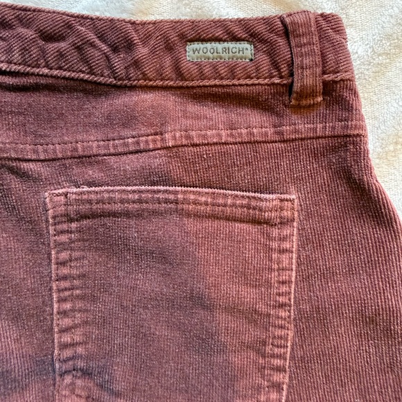 Woolrich Maroon Corduroy Women's Pants - Picture 7 of 7